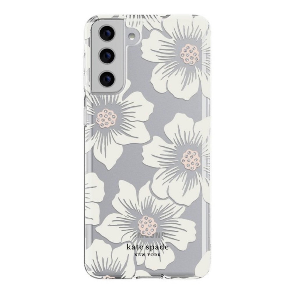 Kate Spade New York Protective Case for Samsung Galaxy S21 + 5G - White